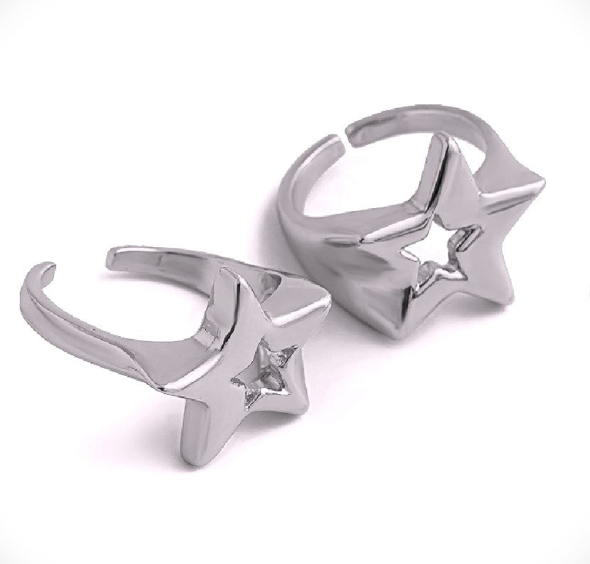 RING BROOCHES - THE SPIRAL STARS